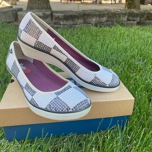 Retro keds wedges - size 8.5